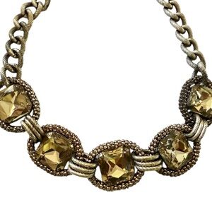 Gold-Tone Chain Link Necklace